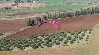 20231227 My first low altitude paragliding flight