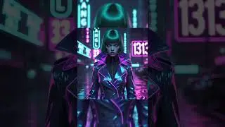 Neon fashion rebel vibes cyber glow Fashion Vision