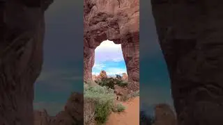 Hike Pine Tree Arch, Arches National Park