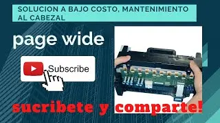 MANTENIMIENTO Y SACAR EL AIRE PAGE WIDE 477 452