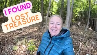 Back larking about in woods of Beacon, NY #treasurehunting #newvideo
