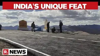 Umling La Pass Becomes World's Highest Motorable Road, Sits at 19,300 Feet | Republic TV