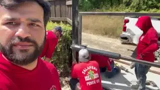 Double Swing Gate Installation- Wiring and Frame &bull; LiftMaster LA-500 Motors | Jalape&ntilde;o Fence Co.