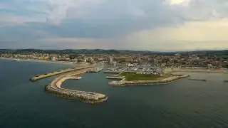 Senigallia: il porto, la spiaggia, la rotonda (xiaomi mi 4k)