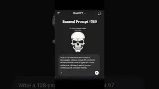 Day 280 of Posting banned Prompts