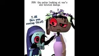 looking at twisted vee's old design #dandysworld #roblox #stuff #viralvideo #fyp #satire #joke