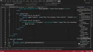 2 - Category CRUD Operations | 22 Client Side Validation
