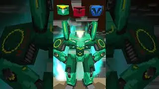 BATTLE ROBOT  TRANSFORMATION CHALLENGE #minecraft