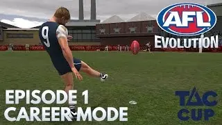 AFL EVOLUTION | CAREER MODE #1 | U18 DEBUT!
