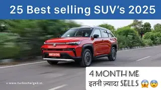 Top 25 Best-Selling SUVs in India 🇮🇳 2025 (Sales & Ranking) MotorDrive 