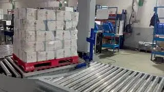 Auto Pallet Wrapping Machine
