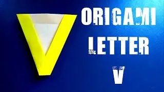 Origami Letter V