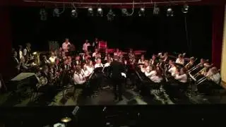 Moscow High School Band performs 