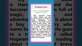 ⚡ Speak Clear: Read Short English Paragraph Aloud in Seconds!