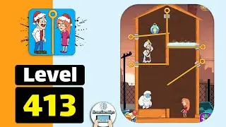 Home Pin - How to Loot? - Pull Pin Puzzle Level 413 Walkthrough Gameplay