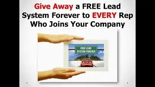 Free Lead System Forever- Free Marketing Platform Setup for any MLM, Network, or Affiliate Offer
