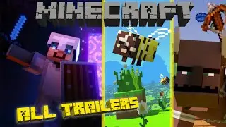 All Minecraft Animated Trailers | Анимационные Трейлеры Майнкрафт