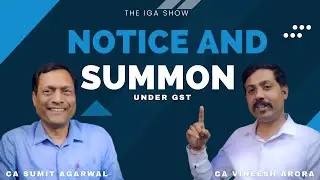 NOTICE AND SUMMONS Under GST @TotalFinSol
