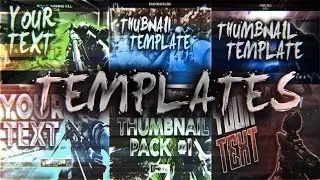 THUMBNAIL TEMPLATES FOR EVERY COD! - 2017 Photoshop w/Magic Bullet Looks Download Link