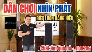 Dàn karaoke siêu cao cấp cho gia đình - biệt thự 06. Loa dBTechnologies Made in Italy