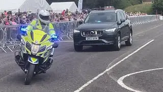 Kent Police 2024 Open Day, Security Escort Demonstration.
