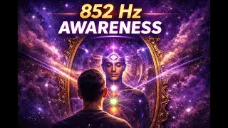 852 Hz Solfeggio Frequency ⚡ Activate Awareness, Intuition & Third Eye