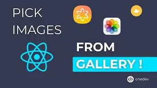 Pick Images from Gallery in React Native | react-native-image-picker
