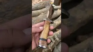 Custom Made Hunting knife (932)  #handmade #foldingknife #craft