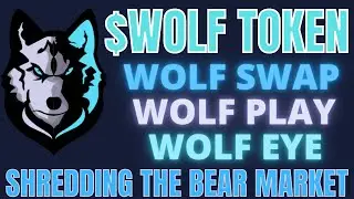WOLF TOKEN BLOWING UP GET IN NOW THE $WOLF IS SHREDDING THE BEAR