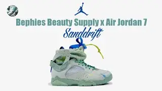 Bephies Beauty Supply x Air Jordan 7 / Sanddrift