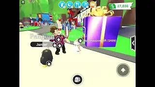 Opening massive gifts for new legendary squirrel car. (Adopt Me)