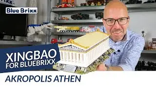 Akropolis Athen von Xingbao for BlueBrixx - der Parthenon aus Noppensteinen!