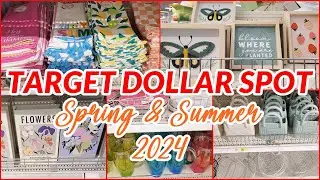 TARGET DOLLAR SPOT NEW SPRING SUMMER 2024 FINDS SHOP WITH ME DECOR SHOPPING