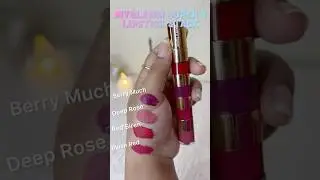 MYGLAMM 4 in 1 Matte Lipstick ~ True Bolds #myglamm #myglammlipsticks #trending #youtubeshorts