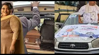 LIVE: SO SAD!ALLWELL ADEMOLA IN A CASKET AS THEY MOVE HER TO BURY HER!SAIDI BALOGUN,ROTIMI MOURN HER