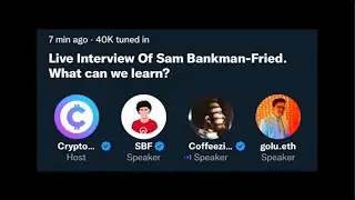 Sam Bankman-Fried getting destroyed by Coffeezilla's relentless questions