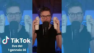 [ASMR] PRIMA LIVE DEL NUOVO ANNO! | Live da TIKTOK del 1 Gennaio 2026