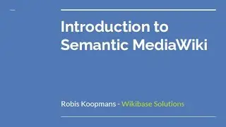 SMWCon 2020/Tutorial: 