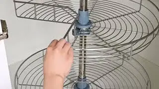 Corner Cabinet Lazy Susan Easy Install