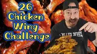 26 Chicken Wing Challenge #challenge #chickenwings #shortvideo 