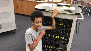 End of Year Chromebook Cart Checkout