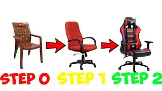 How to make gaming chair at home easily step by step
