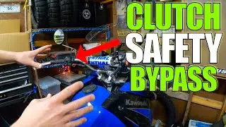 Kawasaki KLR650 Won't Start in Gear | Bypass Clutch Safety Switch