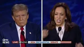 WATCH: 'Let's not go back,' Harris says of January 6 insurrection | ABC Presidential Debate
