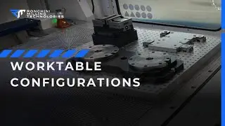 RM CNC Milling machines | Worktable configurations