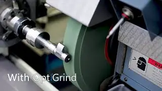 Non-round cam grinding on ANCA Motion CyGrind CNC - OptiGrind