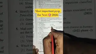 #neet #neetaspirents #pyqs #biology