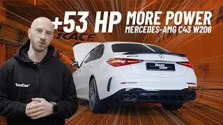 Mercedes Benz C43 AMG 408HP (W206) Test & Review | 100-200 | Dyno | Chiptuning | RaceChip