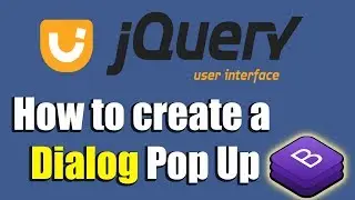 How to create a Dialog Pop Up Using jquery UI