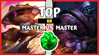 Korean Master Teemo Top vs Master Jax Main - KR Rank S11